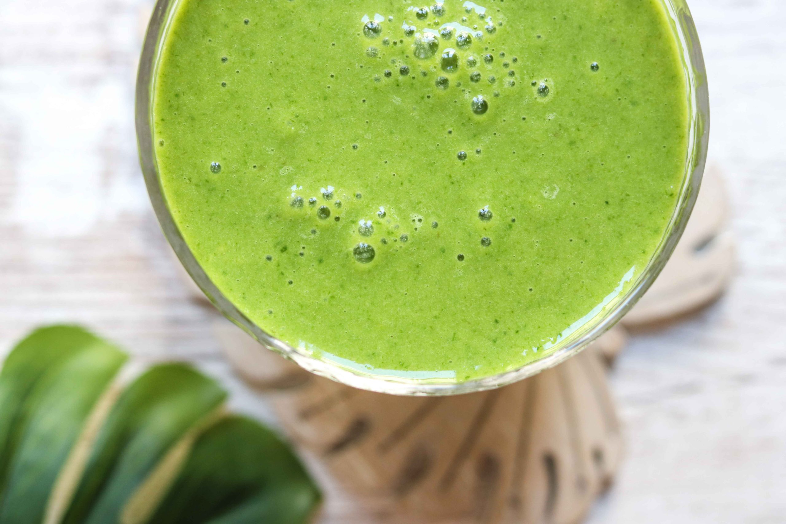 GREEN GLOW PROTEIN SMOOTHIE