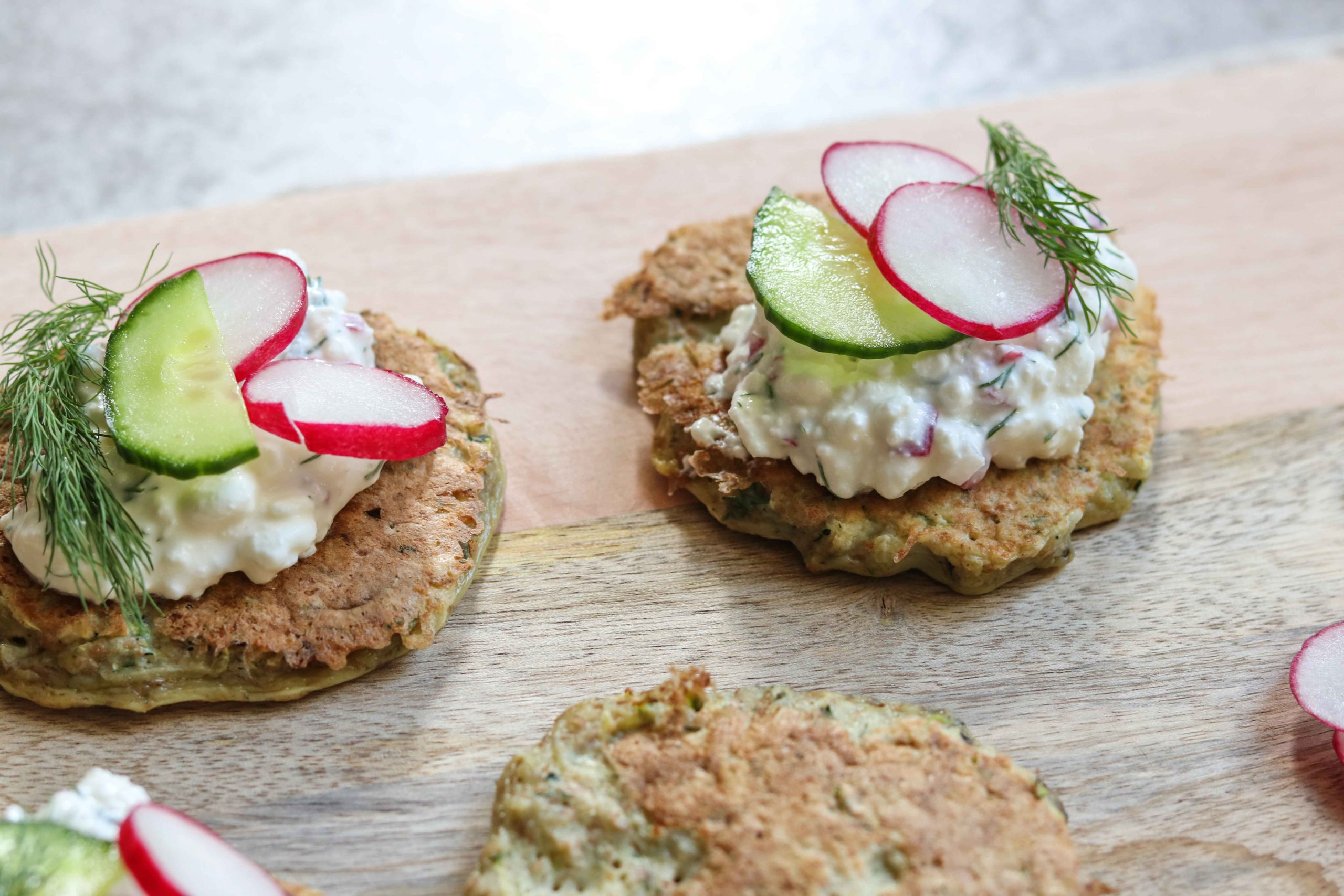 POST-WORKOUT POTATO PANCAKES WITH COTTAGE CHEESE